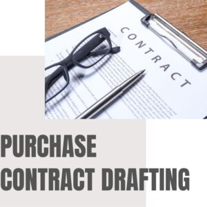 PURCHASE CONTRACT DRAFTING SERVICE