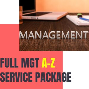 FULL MANAGEMENT A-Z SERVICE PACKAGE