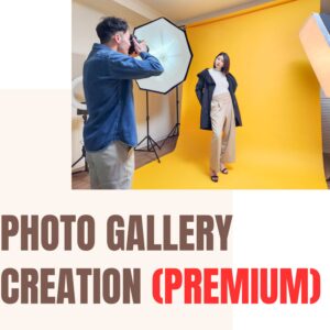 PRODUCT PHOTO GALLERY CREATION (PREMIUM)